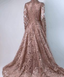 Alternative view of Dusty Pink evening Dress