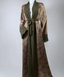Olive Abaya Overcoat