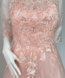 Alternative view of Peach Ball Gown Dress